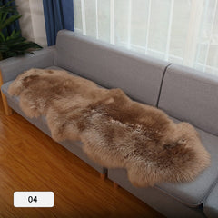 オーストラリア産高品質シープスキンラグ:厚手の長毛、快適さと贅沢さの完璧な融合(Sheepskin)