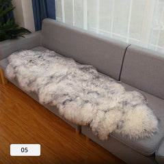 オーストラリア産高品質シープスキンラグ:厚手の長毛、快適さと贅沢さの完璧な融合(Sheepskin)