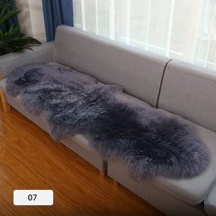 オーストラリア産高品質シープスキンラグ:厚手の長毛、快適さと贅沢さの完璧な融合(Sheepskin)