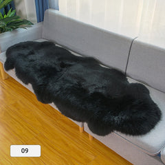 オーストラリア産高品質シープスキンラグ:厚手の長毛、快適さと贅沢さの完璧な融合(Sheepskin)