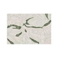 高級手作りタフティングガン刺しカーペット(Verdant Vein)