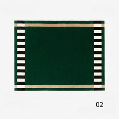 高級手作りタフティングガン刺しカーペット(Frame Stripe)