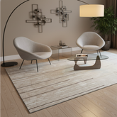 定番北欧風3Dデザインのウィルトン織カーペット(Mosaic Bloom)