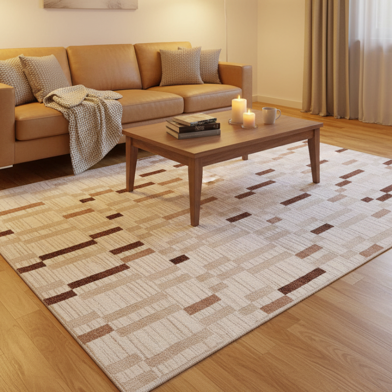 Mosaic Bloom polypropylene rug - image 11