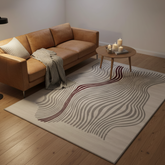 定番北欧風3Dデザインのウィルトン織カーペット(Zen Echo)