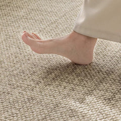 純天然羊毛を使用した手編みのカーペット!長くご愛用できる高品質な一品(Tranquility)