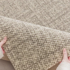 純天然羊毛を使用した手編みのカーペット!長くご愛用できる高品質な一品(Tranquility)