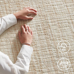 純天然羊毛を使用した機械織りのカーペット!長くご愛用できる高品質な一品(Skin)