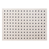 モダンフレンチがかわいい。立体カットデザイン高級ウィルトン織カーペット(Black Square)