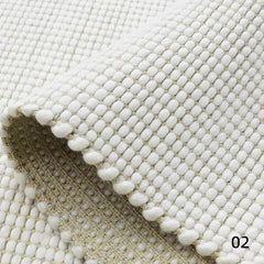 天然素材のみ使用した手織りカーペット!長くご愛用できる高品質な一品(Particles)