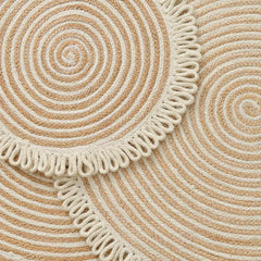 夏季に適した天然ジュート製カーペット(31)