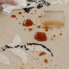 定番北欧風3Dデザインのウィルトン織カーペット(Waterproof Carpet-49)