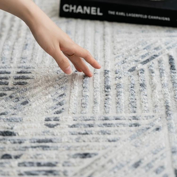 Meredith Blue polypropylene rug - image 7