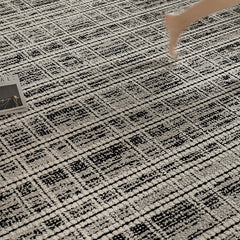 定番北欧風3Dデザインのウィルトン織カーペット(Waterproof Carpet-10)