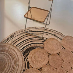 夏季に適した天然ジュート製カーペット(Galaxy)