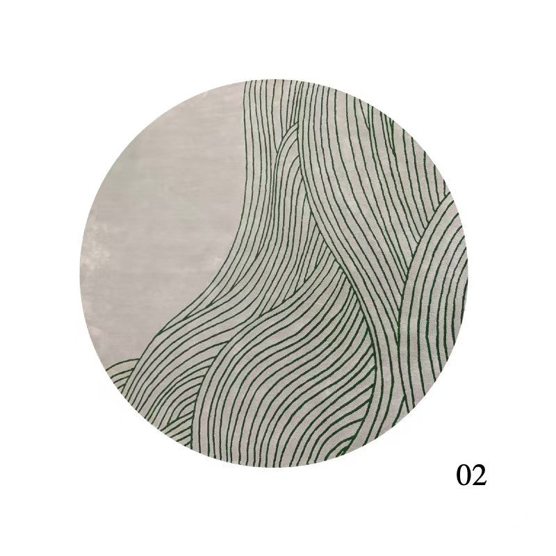 高級手作りタフティングガン刺しカーペット（Hanabi）