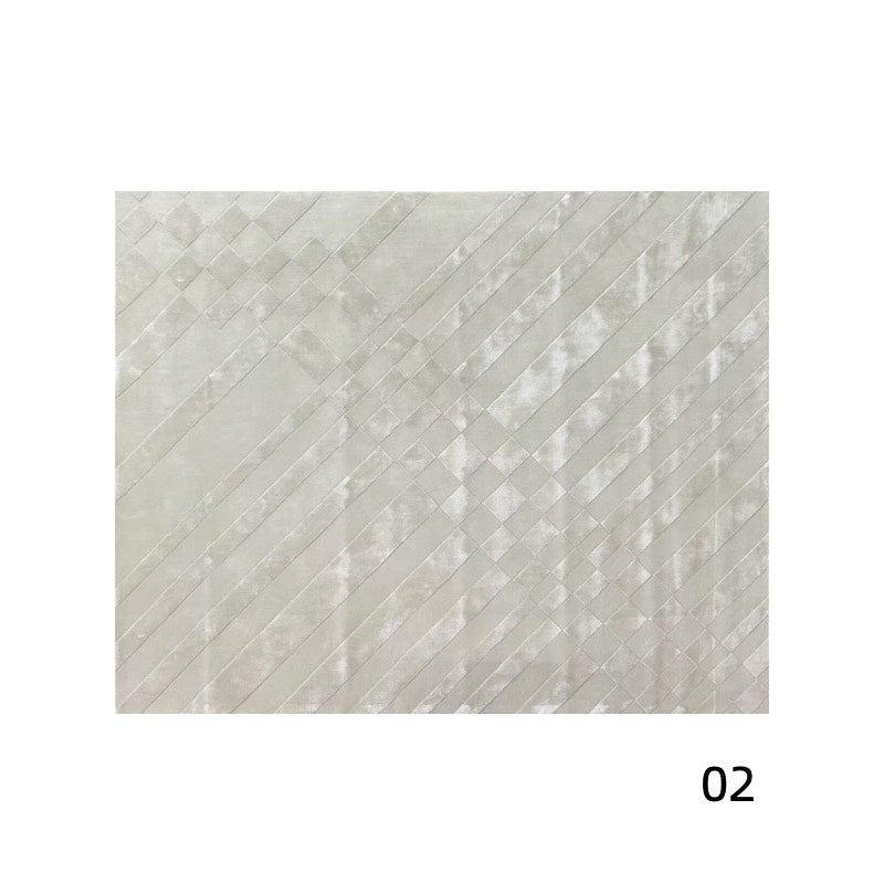 高級手作りタフティングガン刺しカーペット（pearl）