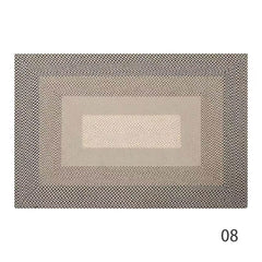 90%天然ヤク毛と天然素材のみ使用した手織りカーペット！長くご愛用できる高品質な一品（ORBIT）