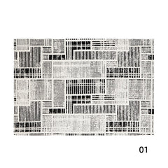 定番北欧風3Dデザインのウィルトン織カーペット（Celluloid）