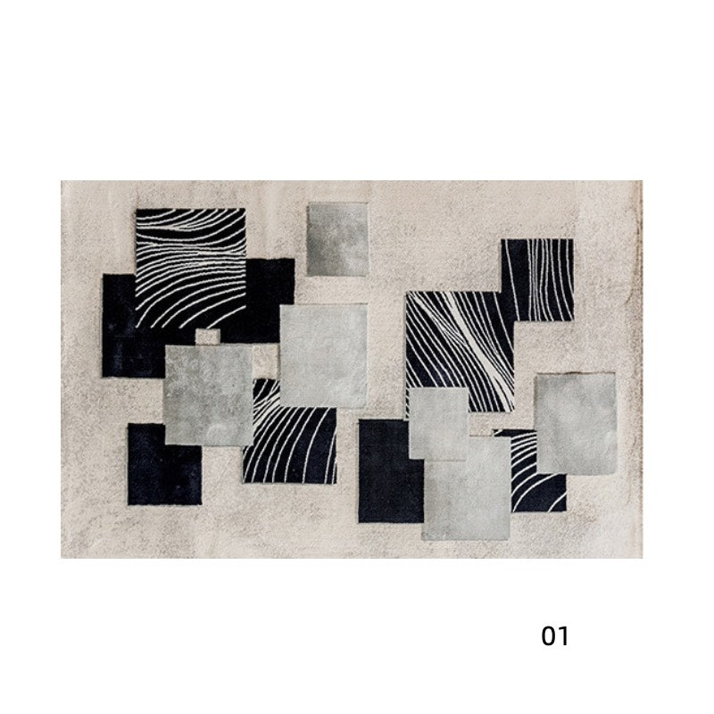 定番北欧風3Dデザインのウィルトン織カーペット（Embossed）