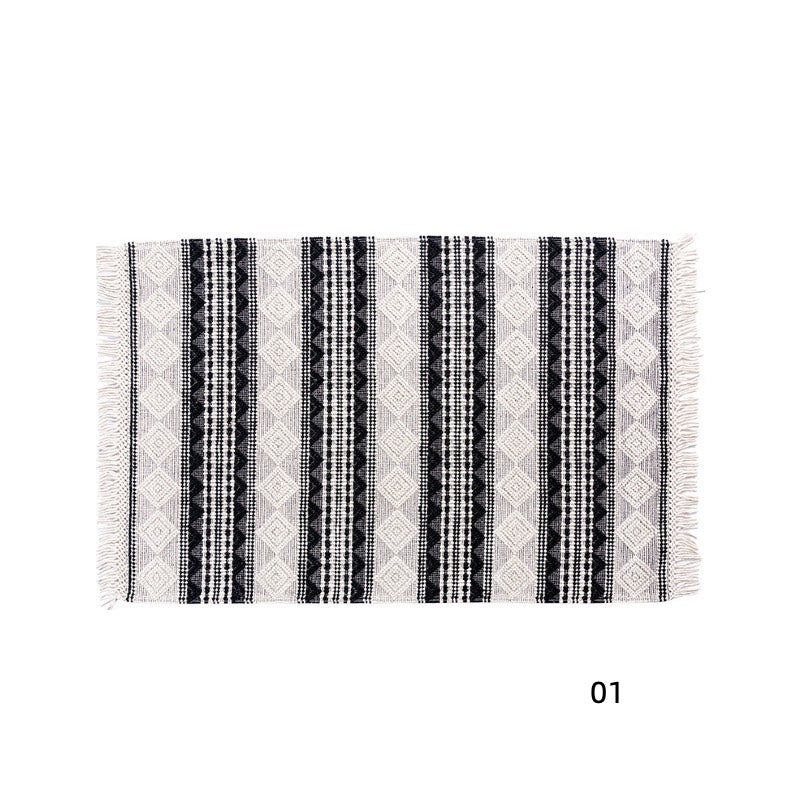 天然素材のみ使用した手織りカーペット！長くご愛用できる高品質な一品（Mexico-01）