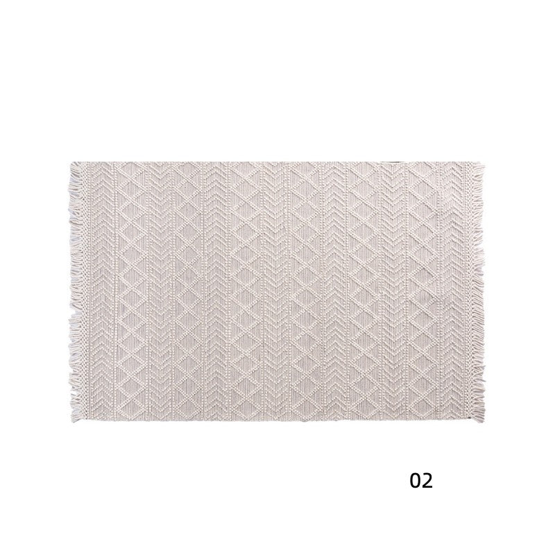 天然素材のみ使用した手織りカーペット！長くご愛用できる高品質な一品（Mexico-01）