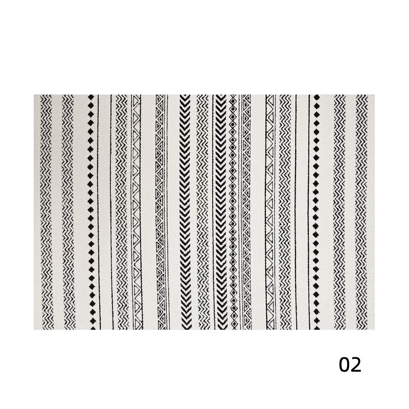 定番北欧風3Dデザインのウィルトン織カーペット（Celluloid）