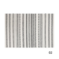 定番北欧風3Dデザインのウィルトン織カーペット（Celluloid）