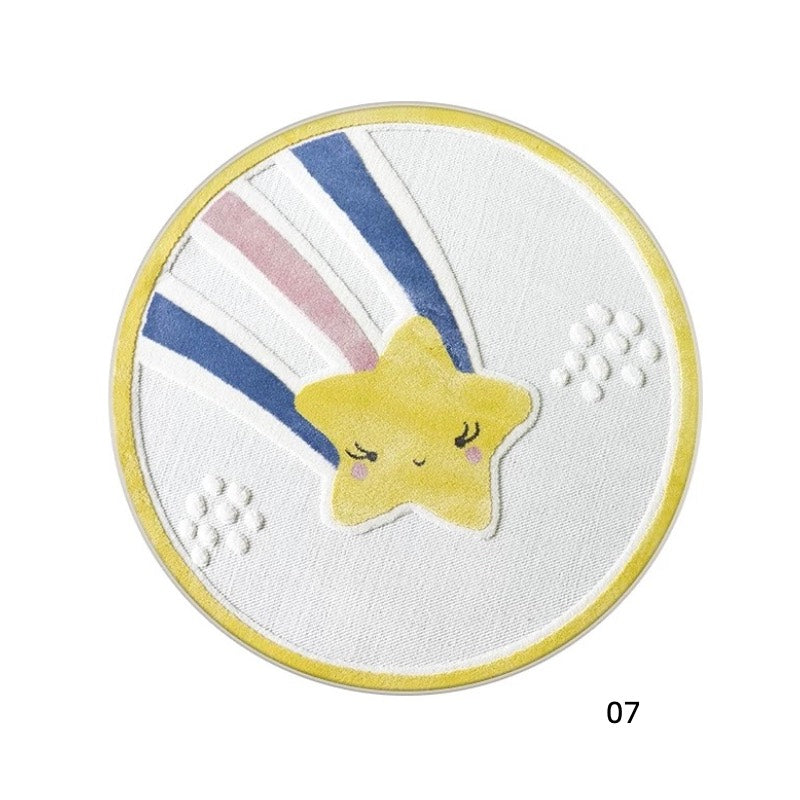 定番北欧風3Dデザインのウィルトン織カーペット（Zoo）