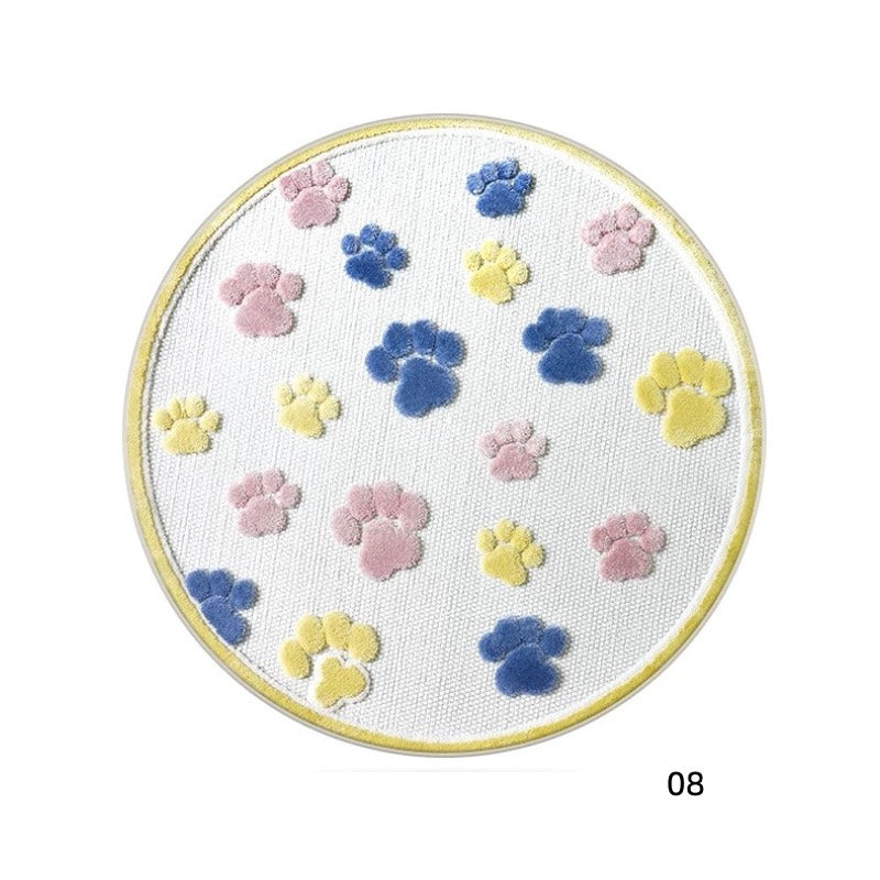 定番北欧風3Dデザインのウィルトン織カーペット（Zoo）