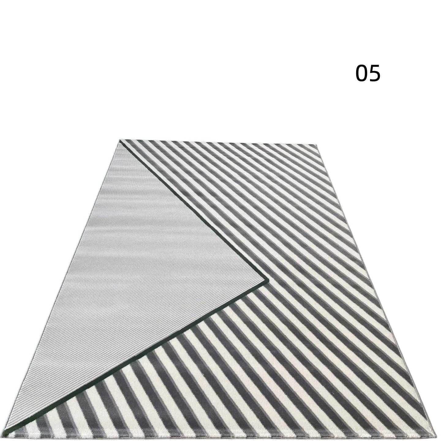 定番北欧風3Dデザインのウィルトン織カーペット（Zen Echo）