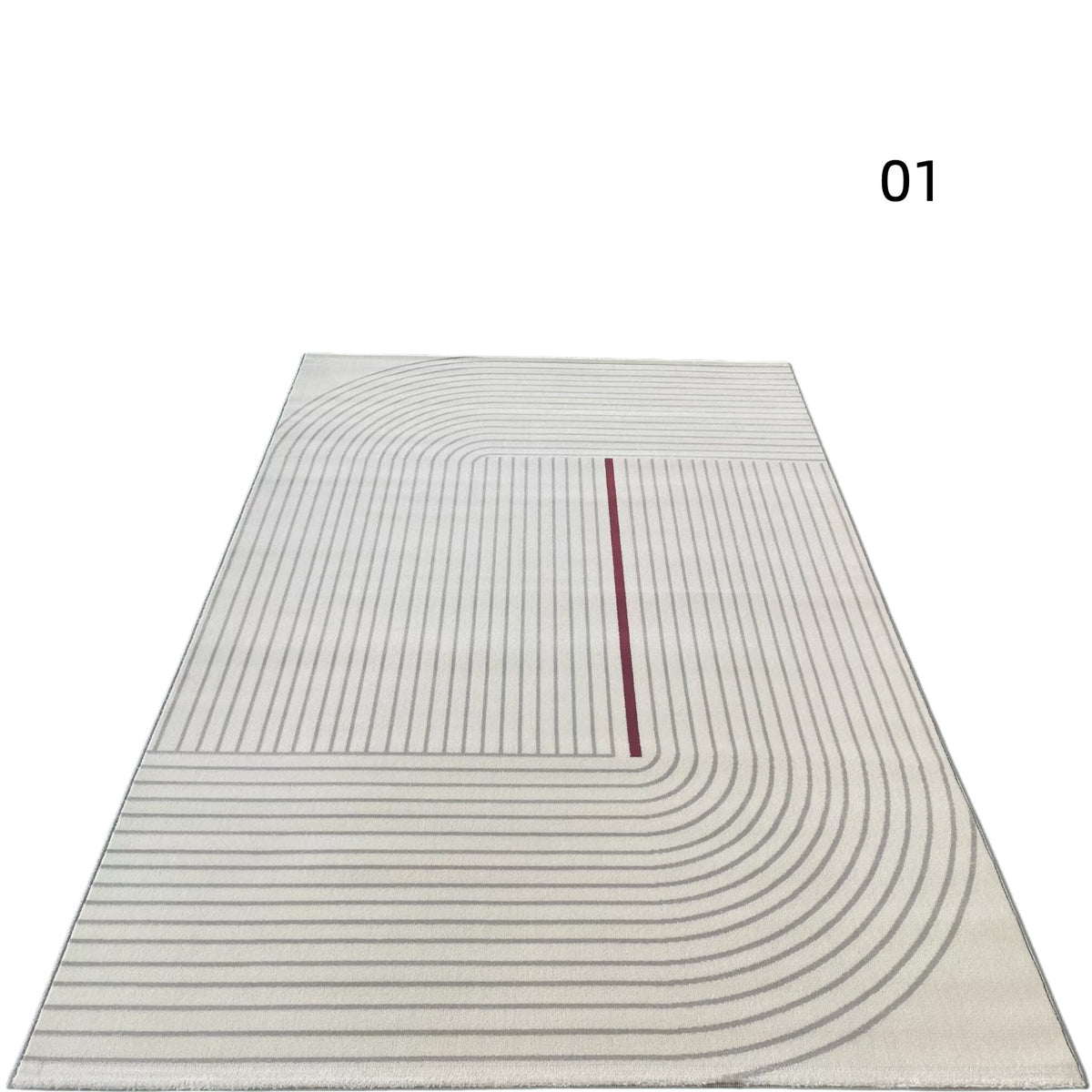 定番北欧風3Dデザインのウィルトン織カーペット（Zen Echo）