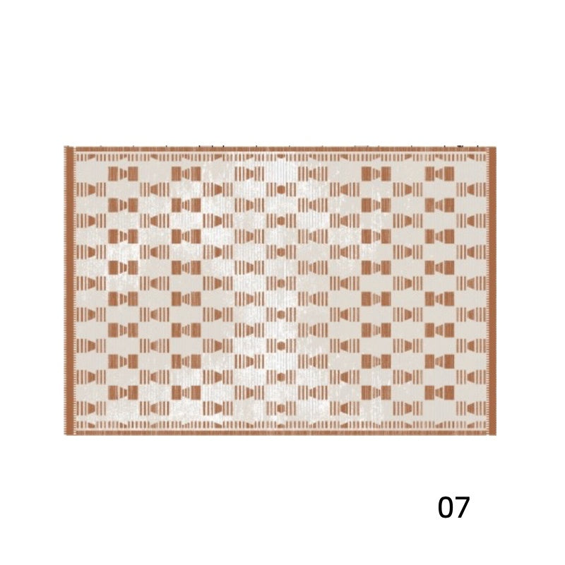 定番北欧風3Dデザインのウィルトン織カーペット（Archaic Rhythm）