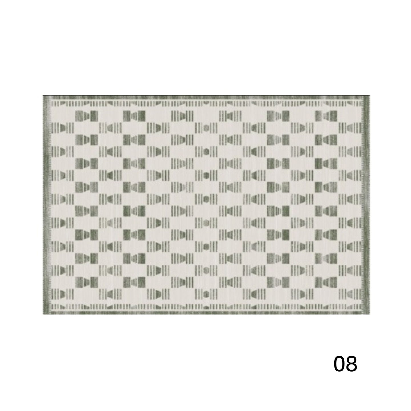 定番北欧風3Dデザインのウィルトン織カーペット（Archaic Rhythm）