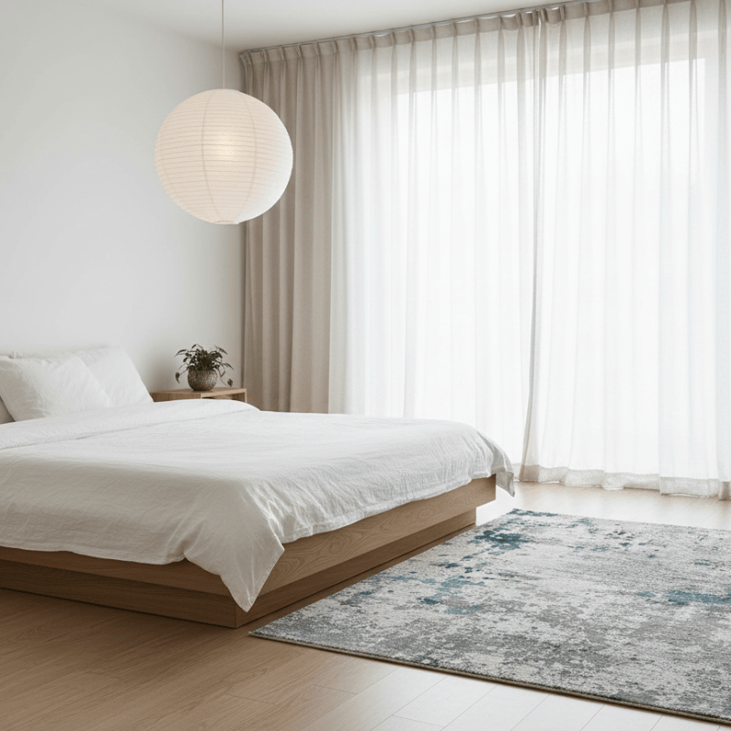 定番北欧風3Dデザインのウィルトン織カーペット（Palachi）