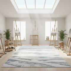 定番北欧風3Dデザインのウィルトン織カーペット（Palachi）