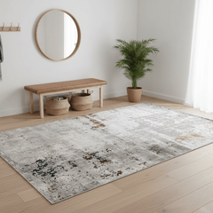 定番北欧風3Dデザインのウィルトン織カーペット（Palachi）