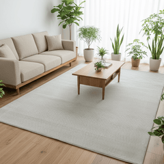 定番北欧風3Dデザインのウィルトン織カーペット（Pure Yang）