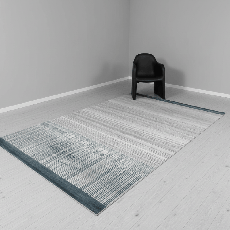 定番北欧風3Dデザインのウィルトン織カーペット（Yufan）