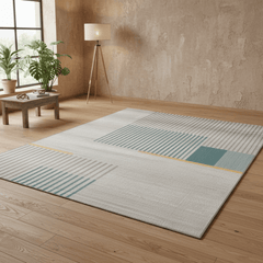 定番北欧風3Dデザインのウィルトン織カーペット（Grande）