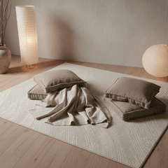 定番北欧風3Dデザインのウィルトン織カーペット（Simple Love）