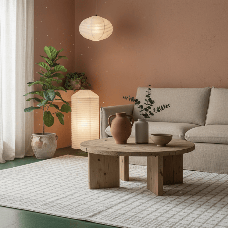 定番北欧風3Dデザインのウィルトン織カーペット（Weston Waterway）