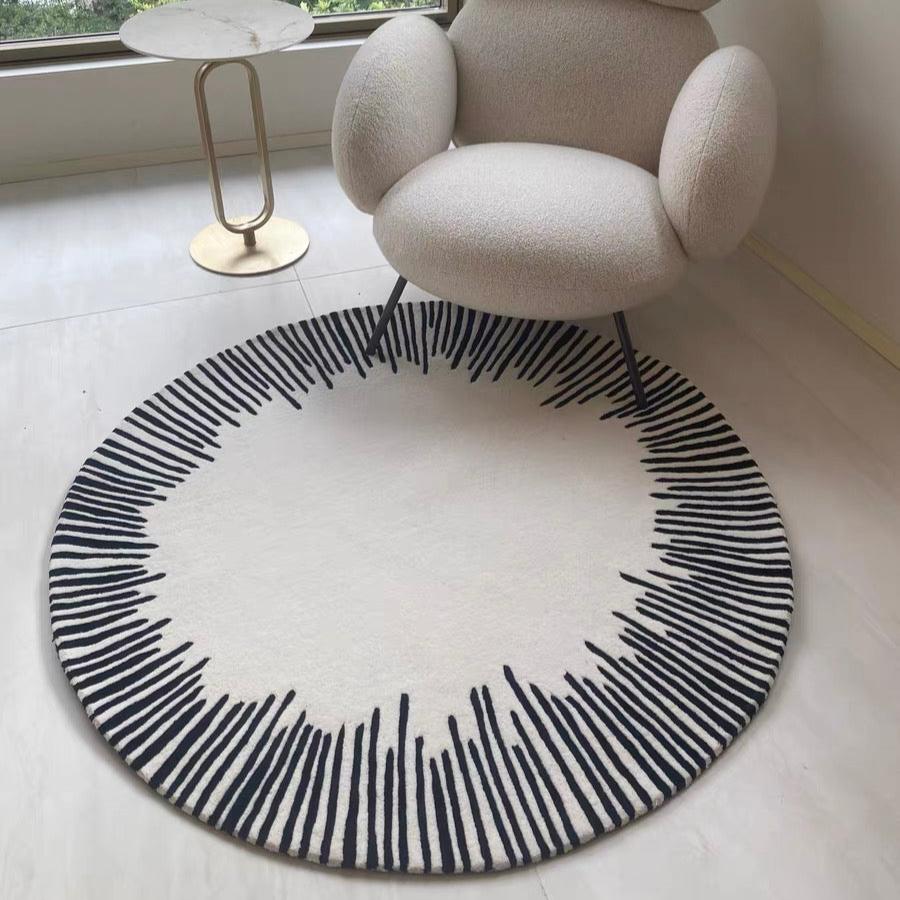 高級手作りタフティングガン刺しカーペット（Hanabi）