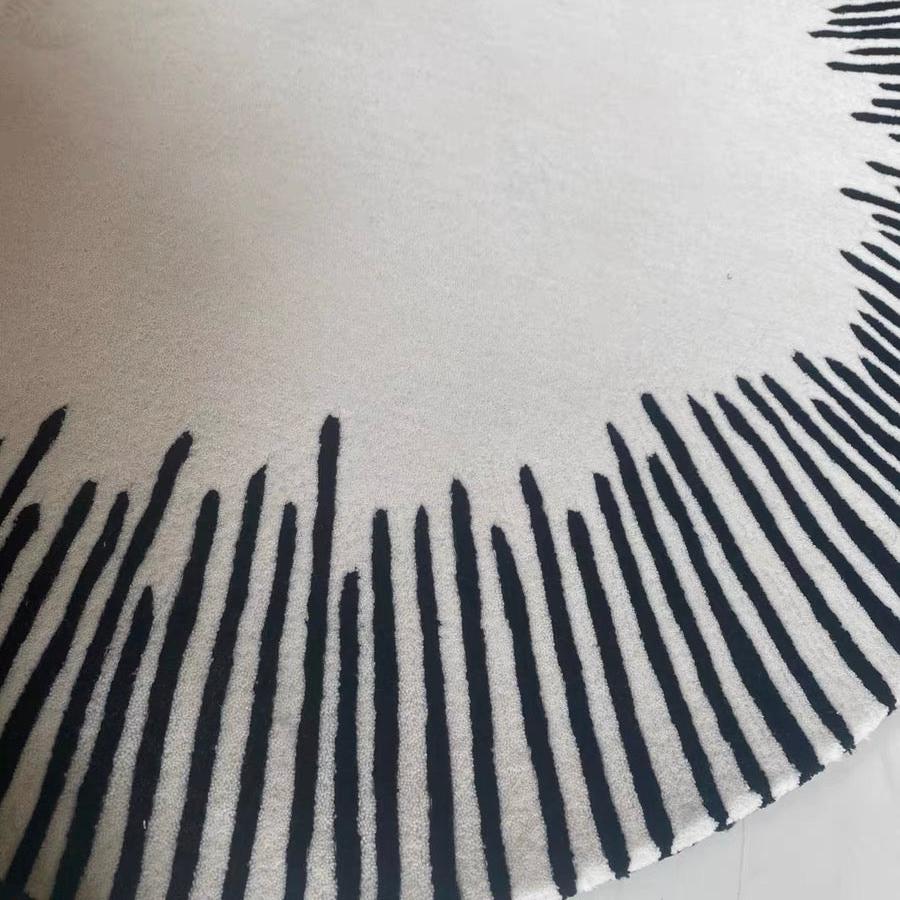 高級手作りタフティングガン刺しカーペット（Hanabi）