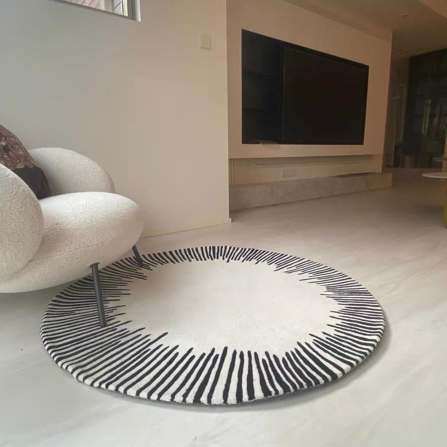 高級手作りタフティングガン刺しカーペット（Hanabi）