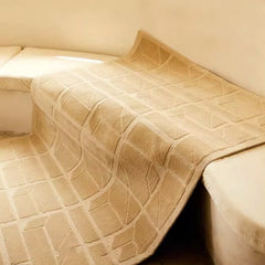 高級手作りタフティングガン刺しカーペット（Cream Top）