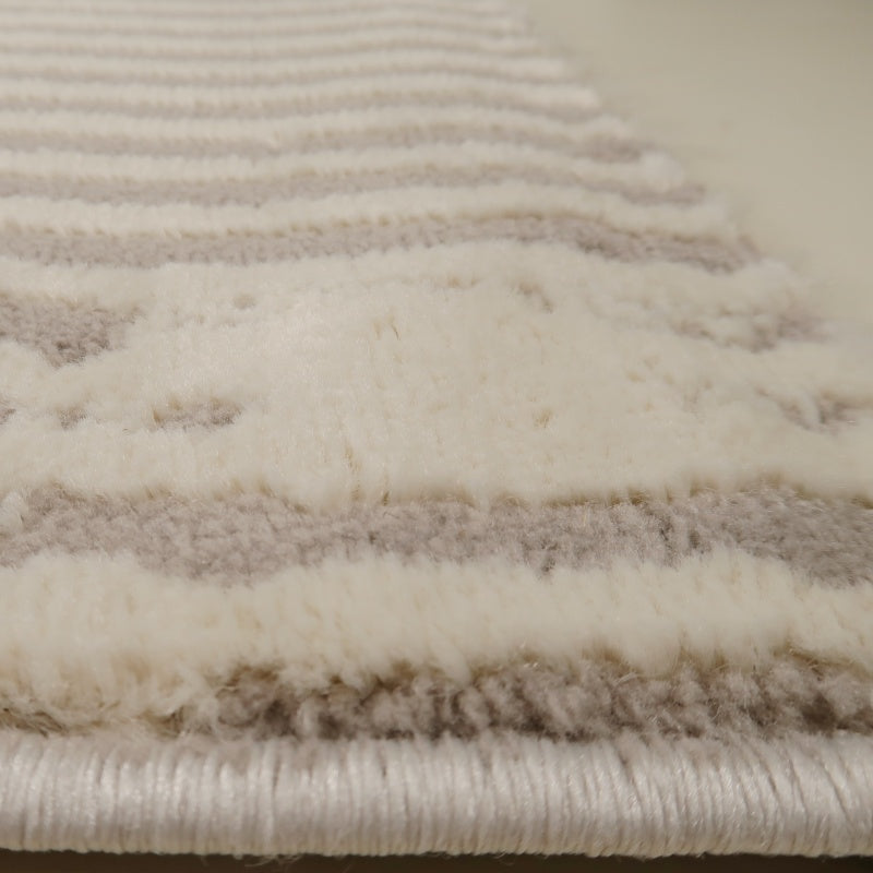 定番北欧風3Dデザインのウィルトン織カーペット（Pure Yang）