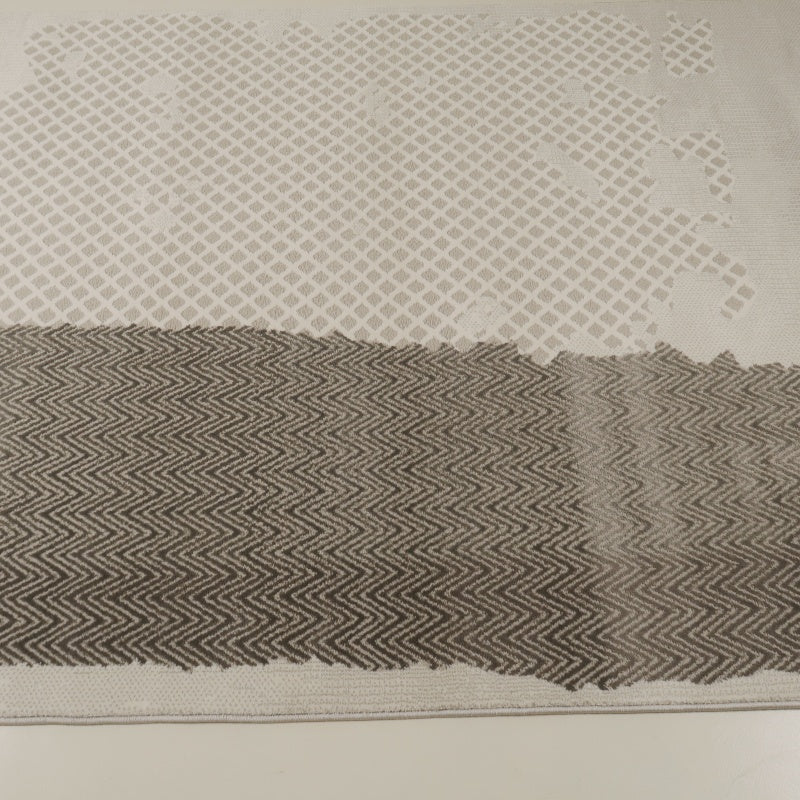 定番北欧風3Dデザインのウィルトン織カーペット（Yufan）