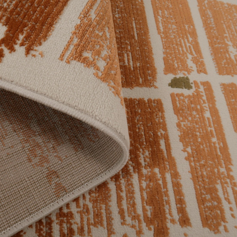 定番北欧風3Dデザインのウィルトン織カーペット（Archaic Rhythm）