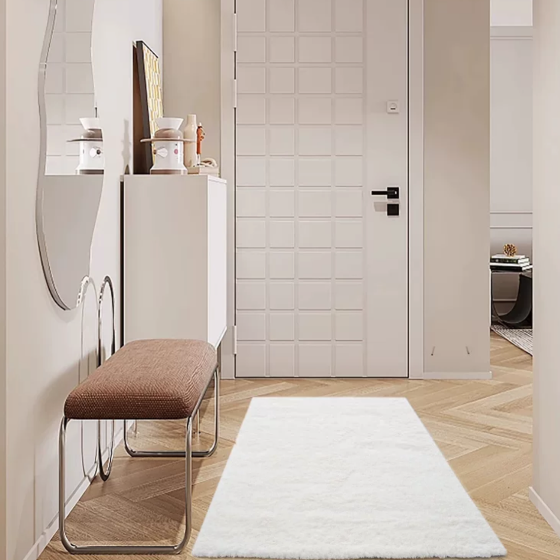 超極厚 50mm！65万針の超高密度織りで作られた高級カーペット（ Purr Fur）